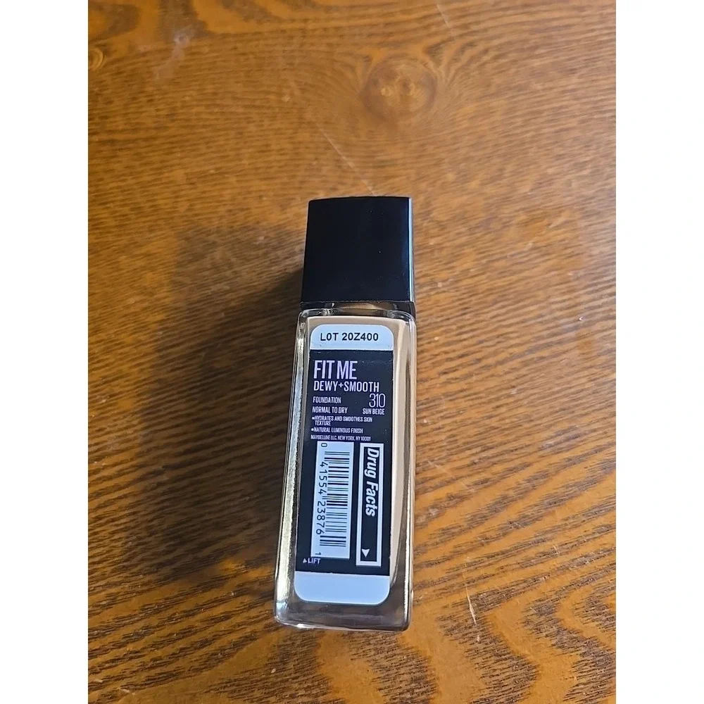 MAYBELLINE FIT ME FOUNDATION Matte + Poreless 1 oz Shade #310 Sun‎ Beige NEW
